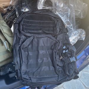 Black Tactical Backpack